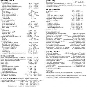 M17 Battery-Powered Rider Sweeper-Scrubber