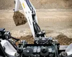 Bobcat Backhoe: Enhanced Visibility