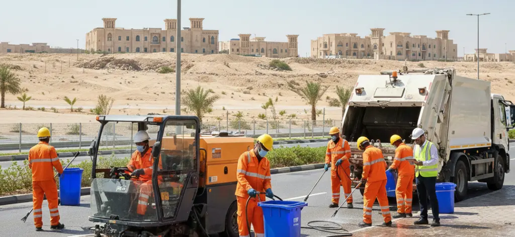 معدات لقطاع مشاريع تنظيف المدن