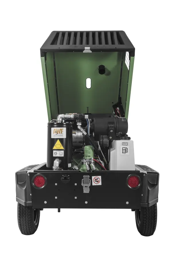 Sullair 185 Series: Dual Fuel Filtration System