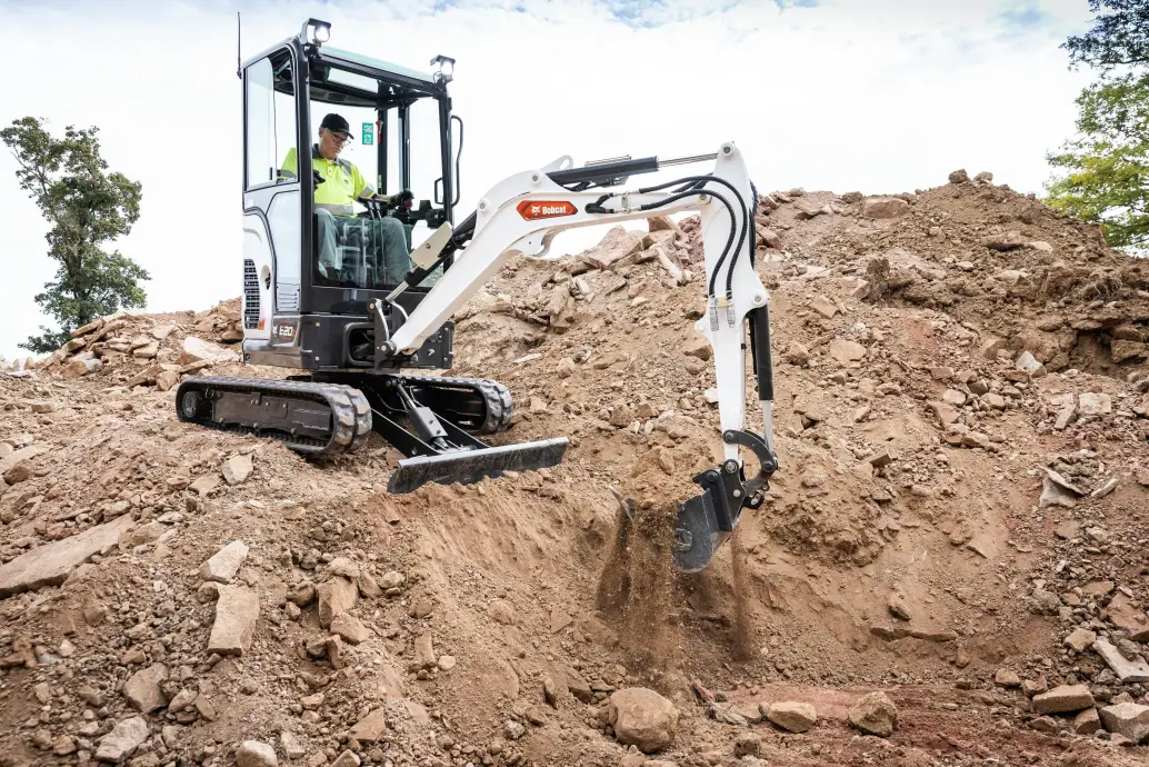 Bobcat E20z: Zero Tail Swing