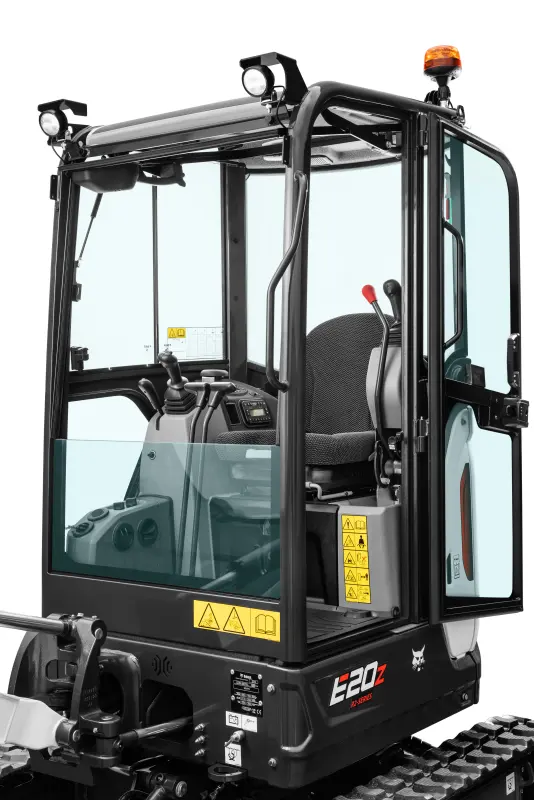 Bobcat E20z: Ergonomic Operator Controls