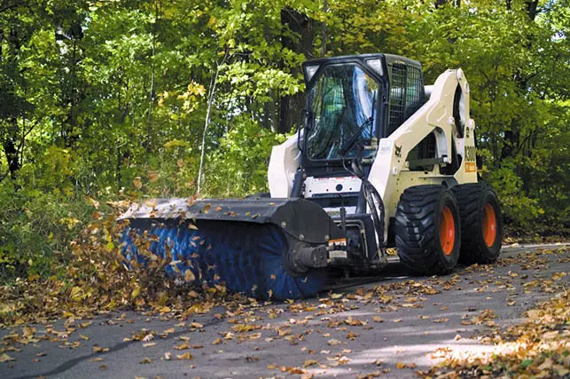 Bobcat Angle Brooms: Durable Bristles
