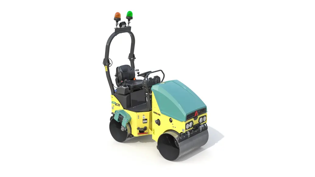 Ammann ARX 20-2 with vibratory roller – view 2