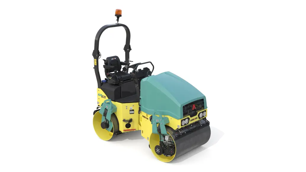 Ammann ARX 26-2 with vibratory roller