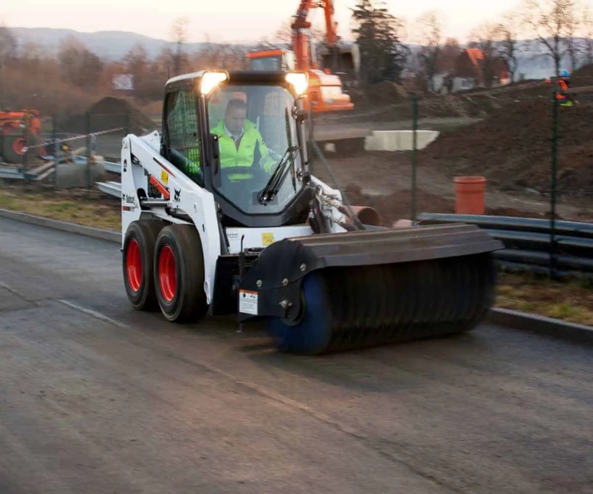 Bobcat Angle Brooms: High-Torque Motor