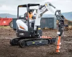Bobcat Auger: Enhanced Dig Depth