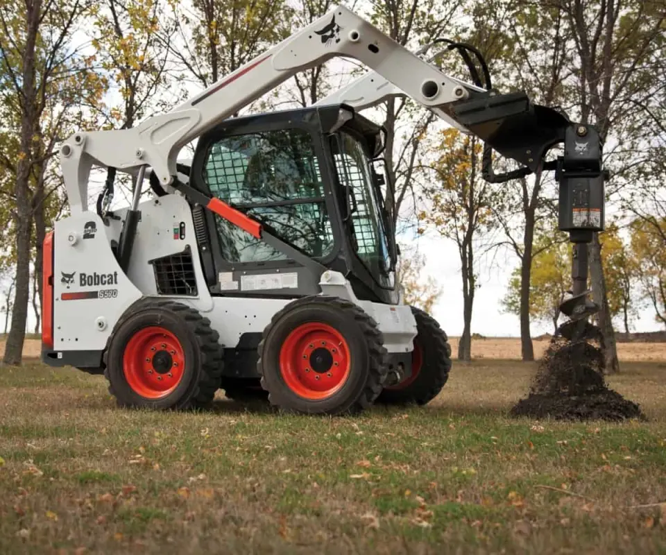 Bobcat Auger: Quick Installation