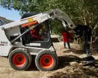 Bobcat Auger: Perfect Vertical Accuracy