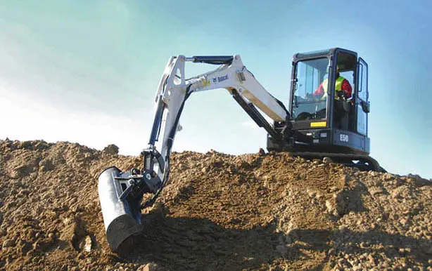 Bobcat E50: Suspension Seat