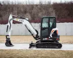 Bobcat E35z: Two-Speed Travel