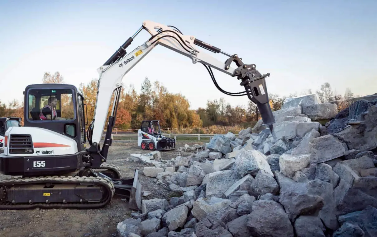 Bobcat Hydraulic Breakers: Automatic Pressure Regulator