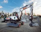 Bobcat E57W: Efficient Travel System
