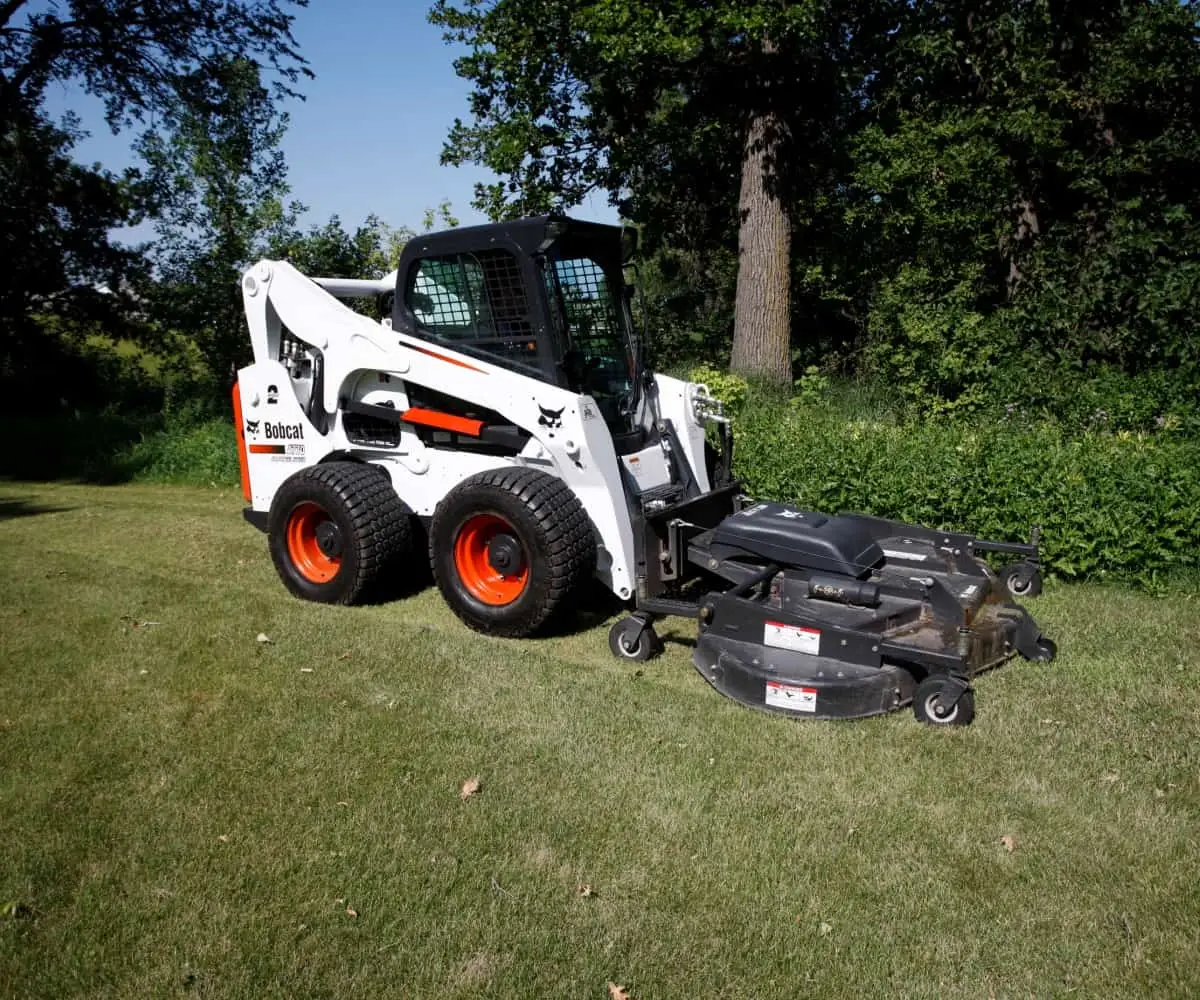 Bobcat Mower: Adjustable Cutting Heightc