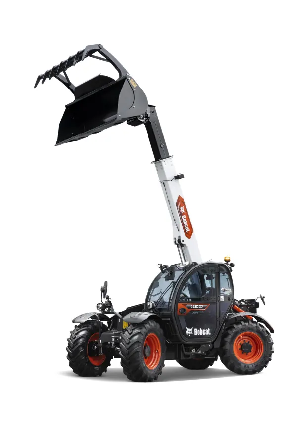 Bobcat TL30.70 SLP with grapple for farm work