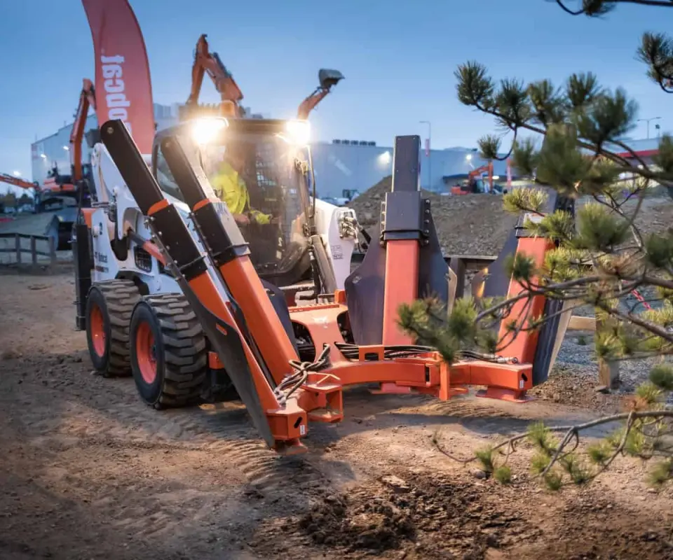 Bobcat Tree Transplanters: All-Electric Control
