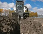 Bobcat Trencher: Bob-Tach Mounting System