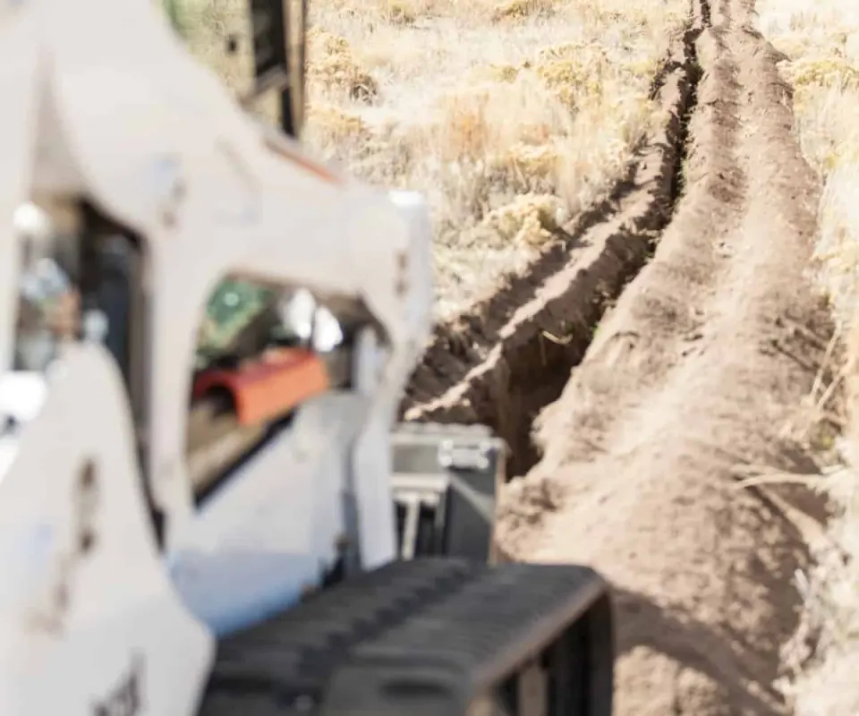 Bobcat Trencher: Varied Trenching Depths