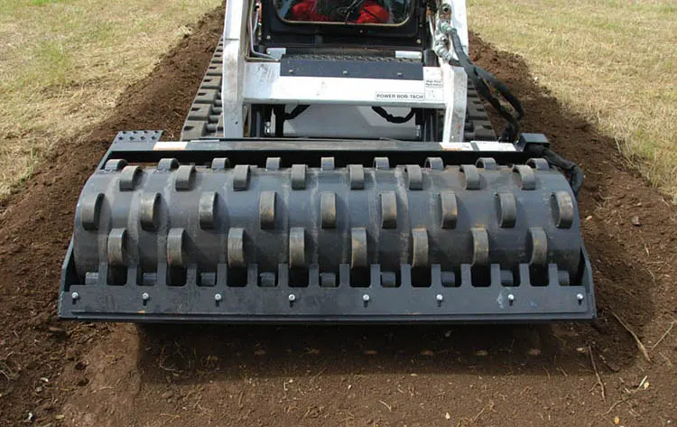Bobcat Vibratory Roller: Dual-Direction Vibration Motor