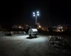 Bobcat T86 with brush cutter