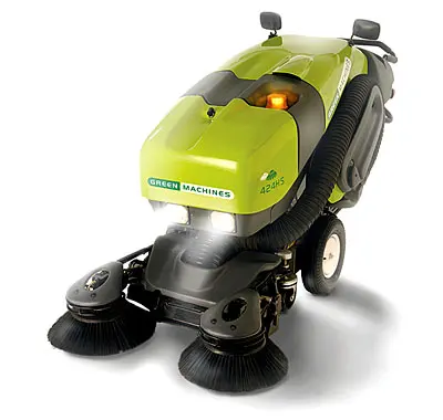 Green Machines 400 Series: Safety and Storage Features