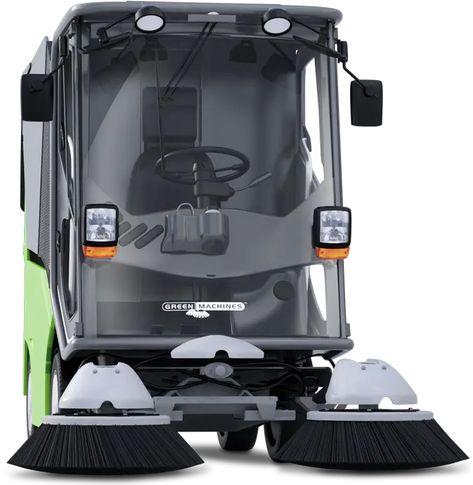 Green Machines GM500Ze with sweeper