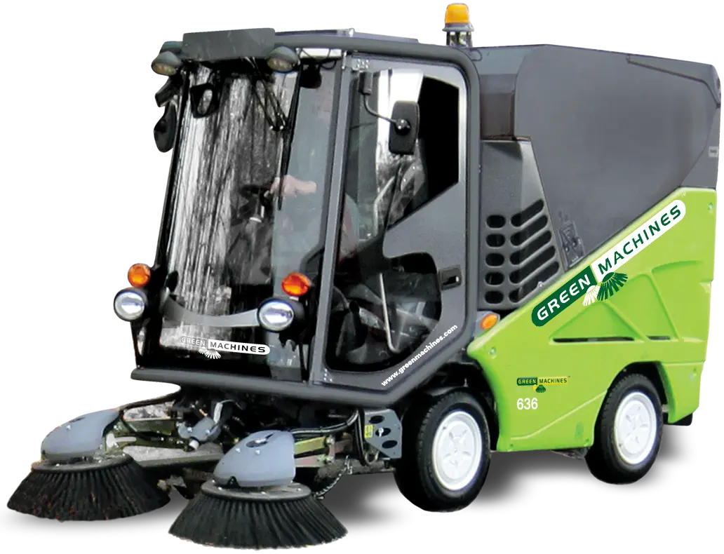 Green Machines GM636HS with sweeper