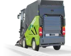 Green Machines GM636HS with sweeper – view 2