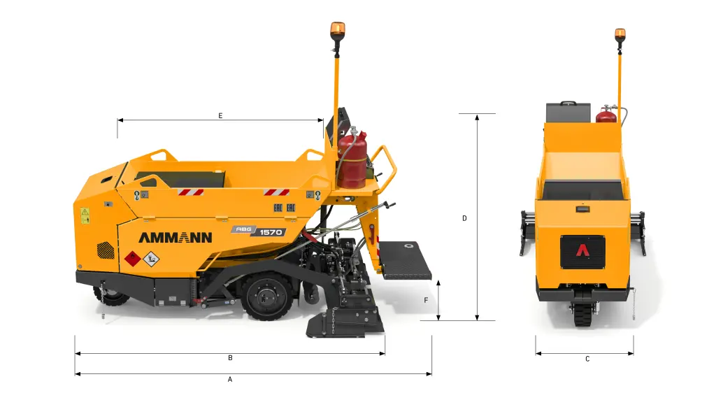 Ammann ABG 1570 – view 2