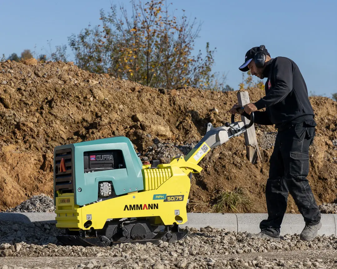 Ammann APH 50/75: Tool-Free Daily Inspection