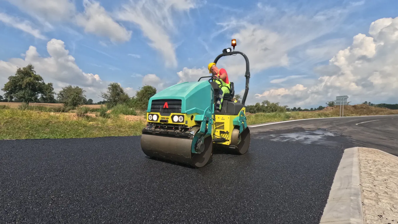 Ammann ARX 26-2: Smooth rolling