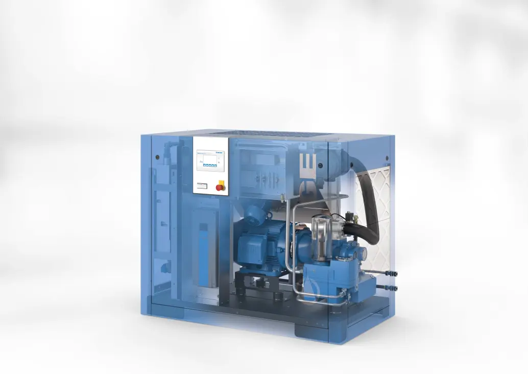 BOGE Screw Compressors - Oil Lubricated (C-2): Efficiency-Optimized Airend