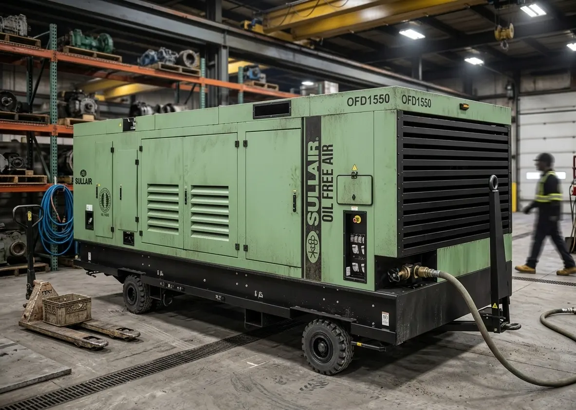 Sullair OFD 1550: Versatile Engine Options
