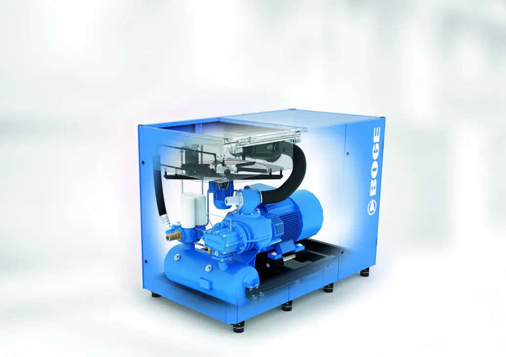 BOGE Screw Compressors - Oil Lubricated (S-3): Maintenance-Friendly Design