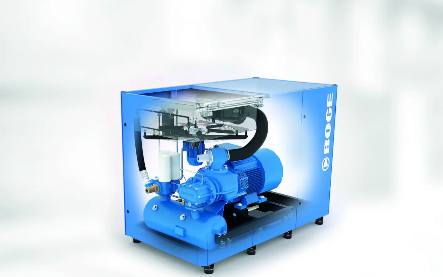 BOGE Screw Compressors - Oil Lubricated (S-3): Maintenance-Friendly Design