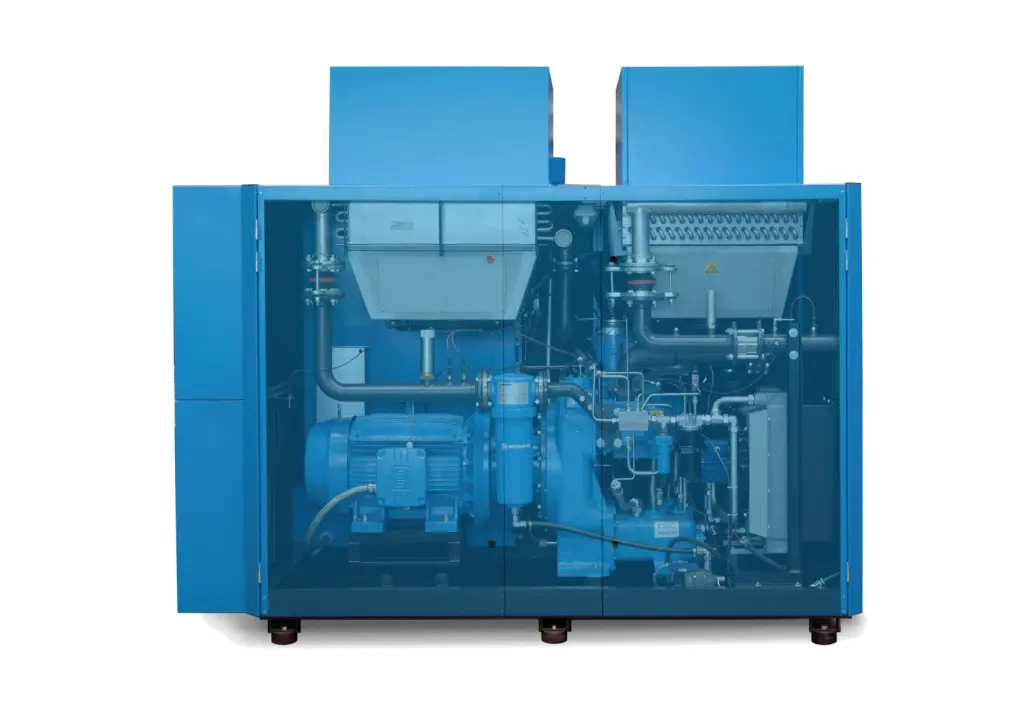 BOGE Screw Compressors - Oil free (SO): Powerful Drive Motor