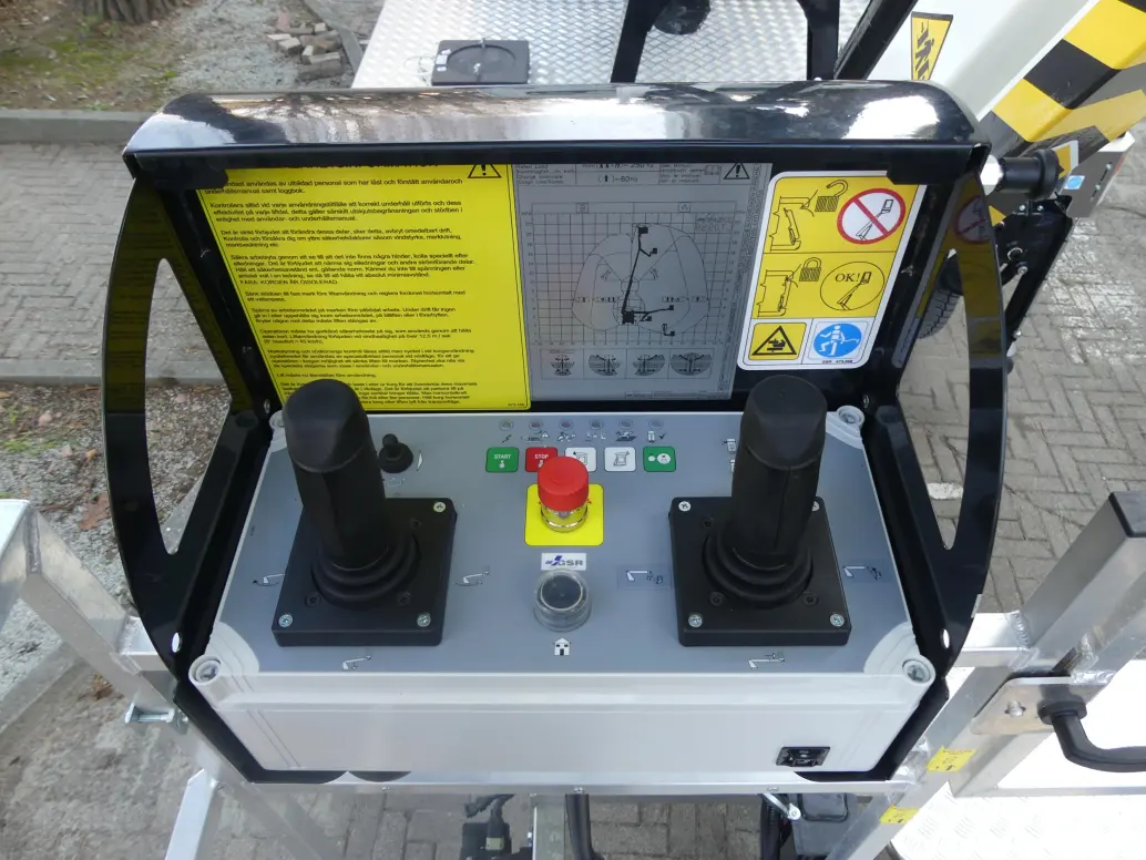 GSR E148T: Hydraulic Control Levers