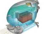 Tennant T500: Smart-Fill Battery System