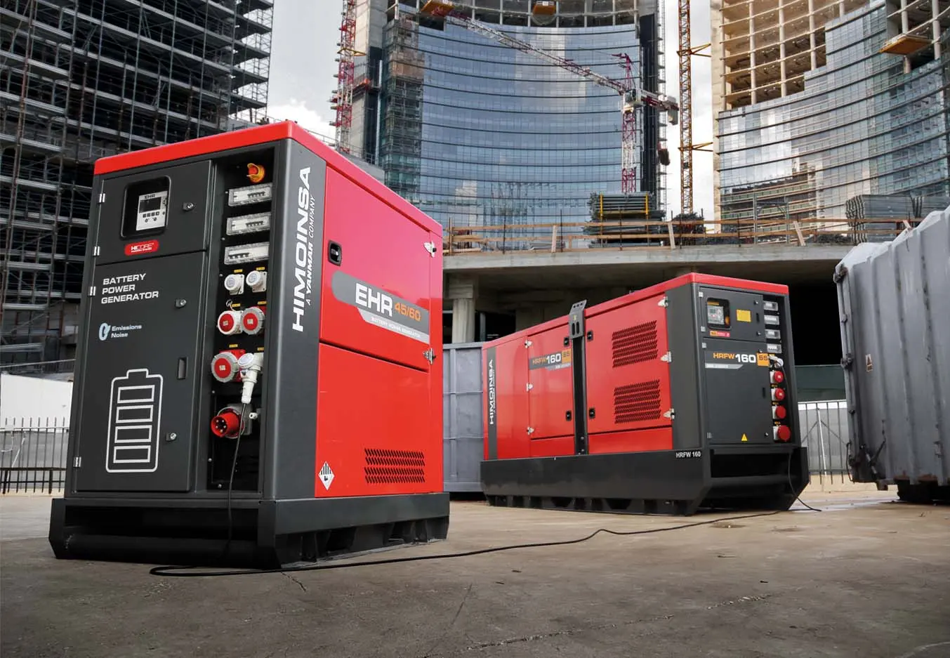 Himoinsa EHR - Battery Power Generator: Robust Design