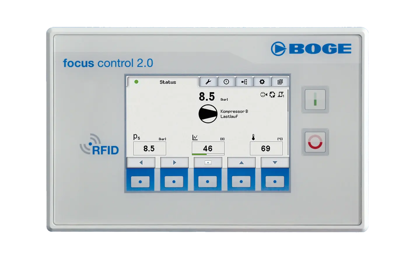 BOGE Screw Compressors - Oil Lubricated (S-3): Advanced Control Systems