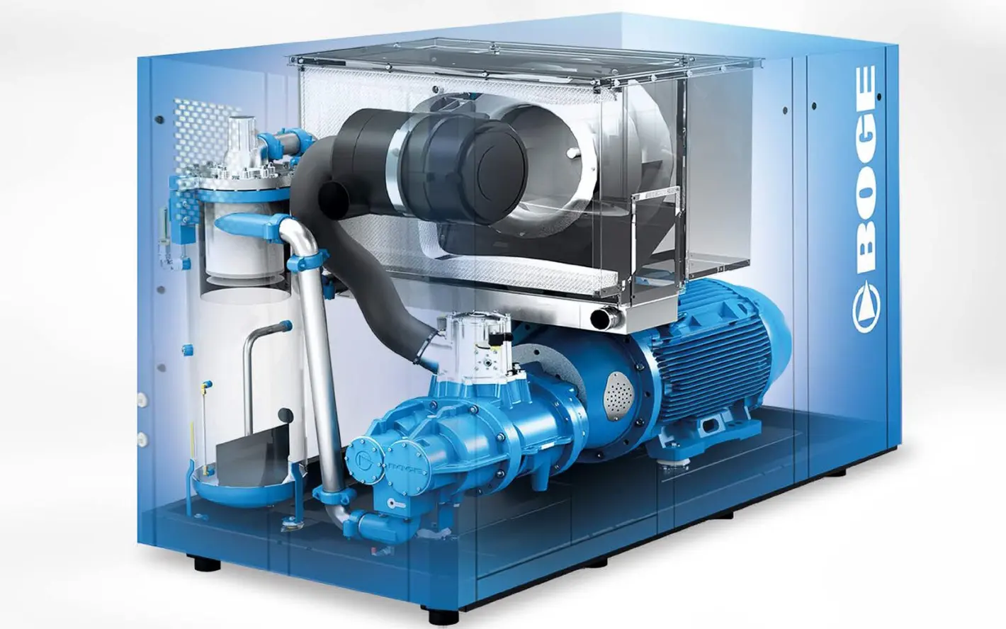 BOGE Screw Compressors - Oil Lubricated (S-4): Systematic Heat Recovery