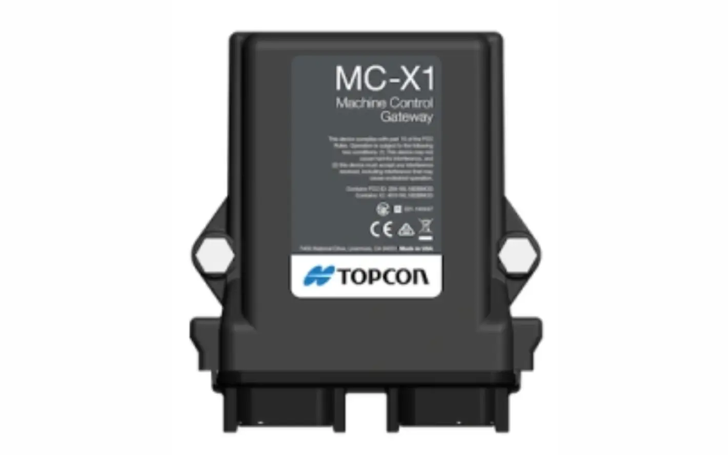 Topcon RMS (Roller Management System): MC-X1 control unit