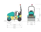 Ammann ARX 26-2C with vibratory roller – view 3