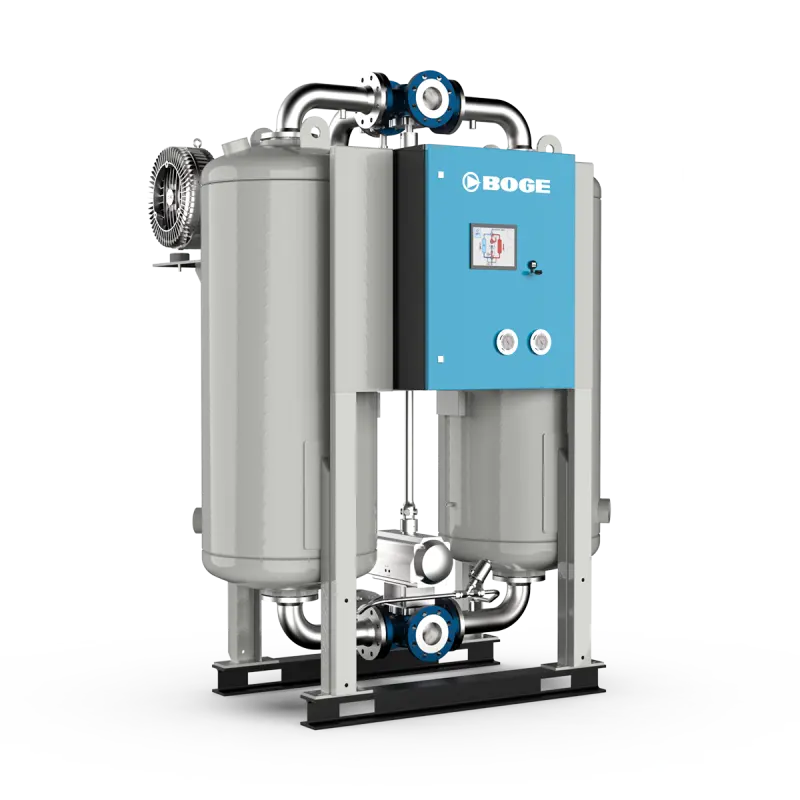 BOGE Desiccant Dryers: Extended Service Life