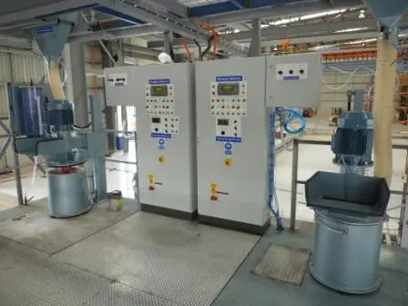 Power Sprays Custom Made Batching plant: Modular Control Systems