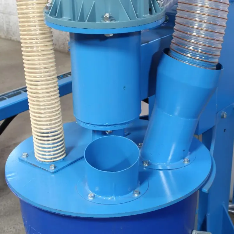Power Sprays Compact Batching Plant: Dust-Free Operation