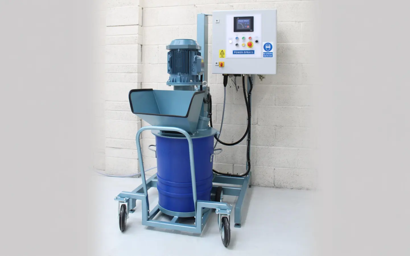 Power Sprays GRC 125 w/ Bucket Trolley: Innovative Mixing Blade