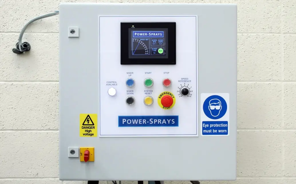 Power Sprays GRC 125 w/ Bucket Trolley: User-Friendly Controls
