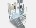 Power Sprays GRC 125S Platform Mixer: Variable Speed Mixing