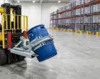 Power Sprays Fork Lift Mounted Bucket Lifter: Locking Safety Arm